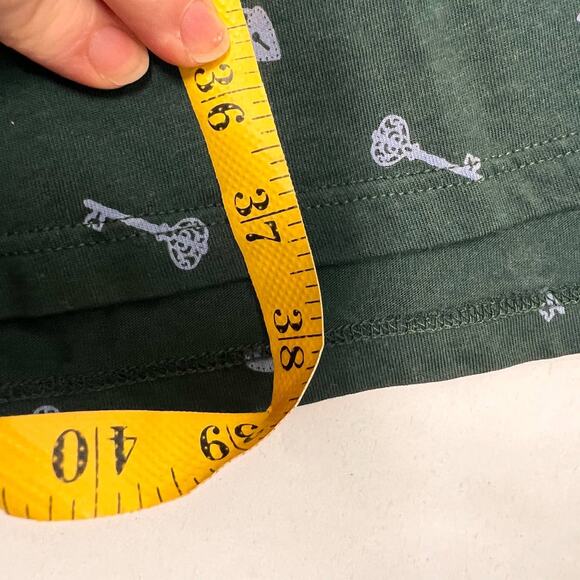 Boden Chatsworth Green Trinket Mabel Dress US 8 R Jersey Knit Lock Key Pockets - Picture 7 of 12